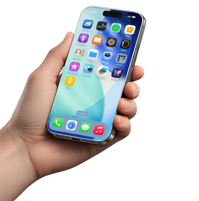 Phone before tap — home screen